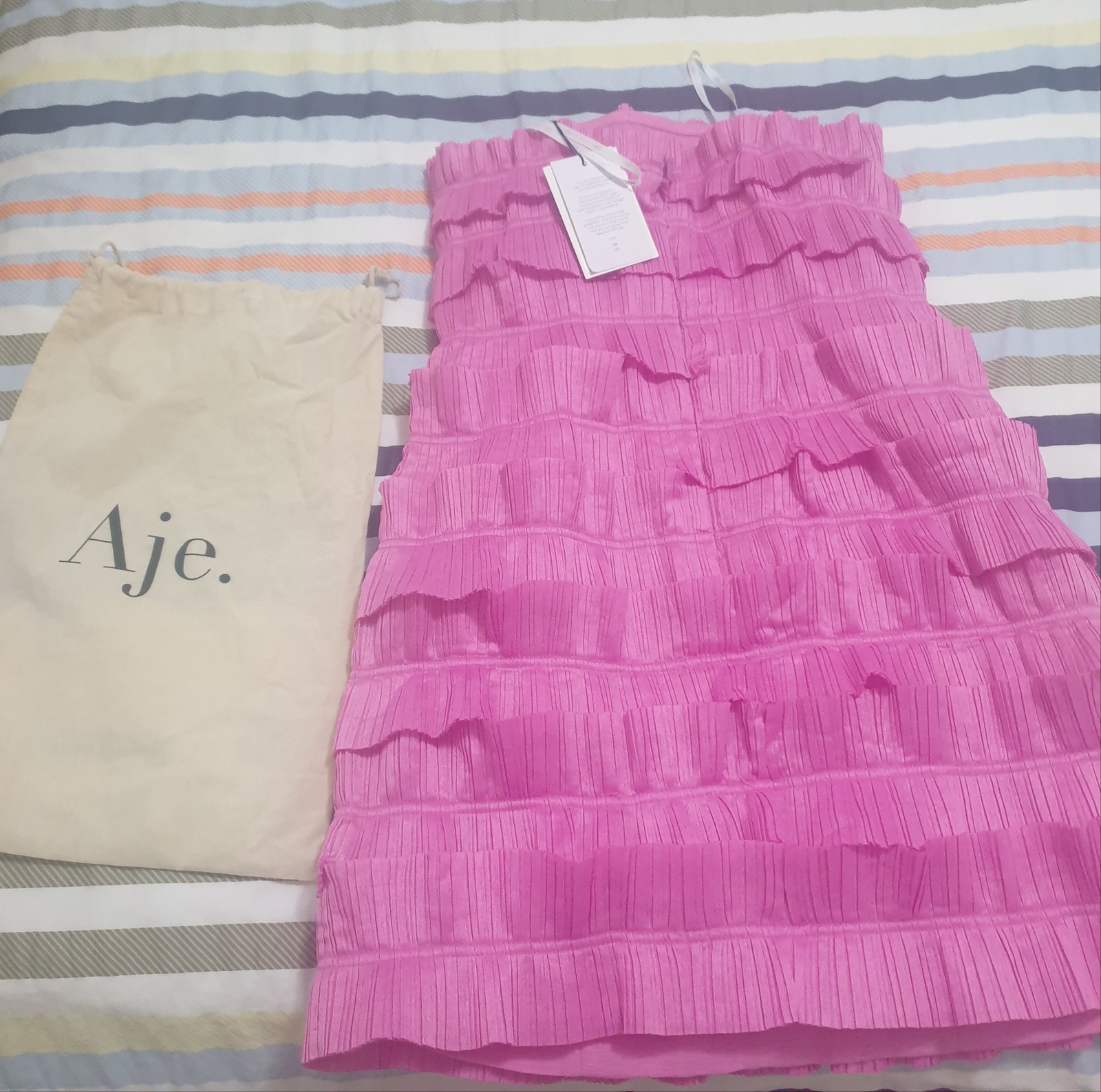 DRESS PINK SHIRRED RUNCHED PARTY 