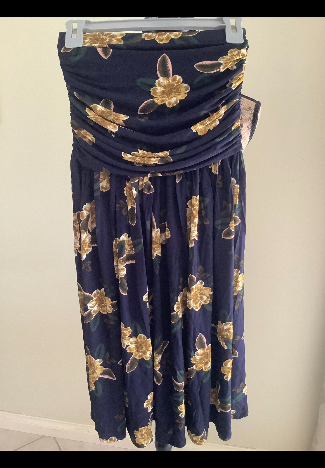 Floral Print Maxi Skirt