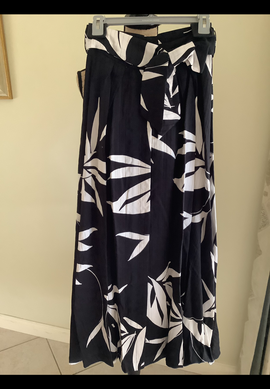 Print Maxi Skirt