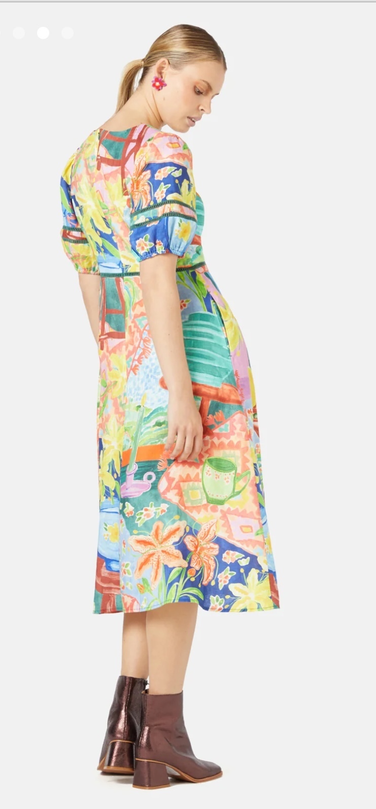 Weekend Away Linen Dress