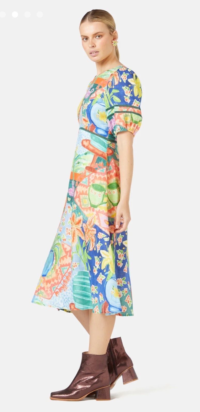 Weekend Away Linen Dress