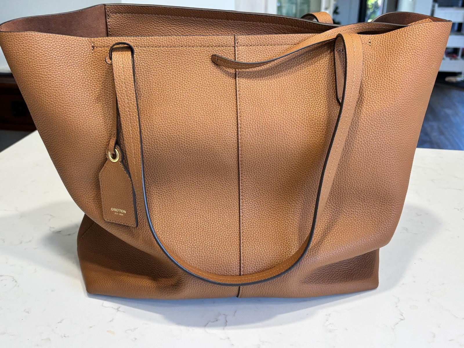Lilly Shopper Tote Cognac