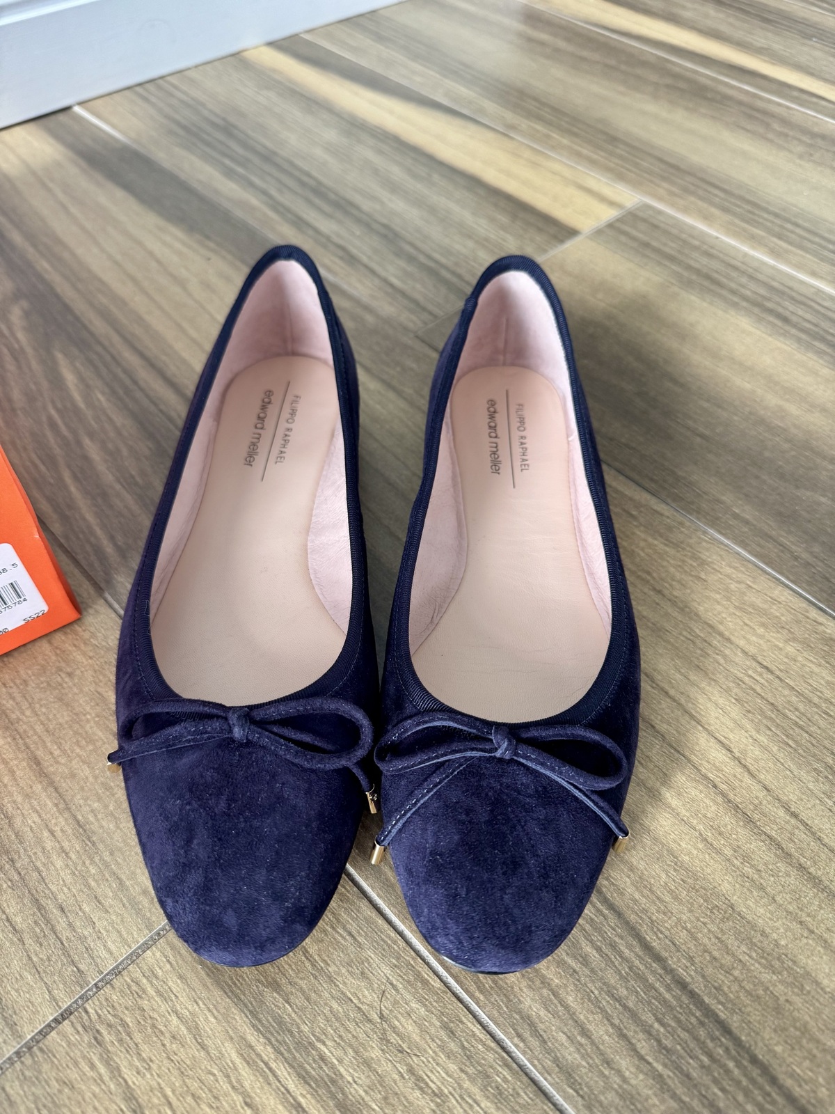 Classic FAE ballet pumps with bow