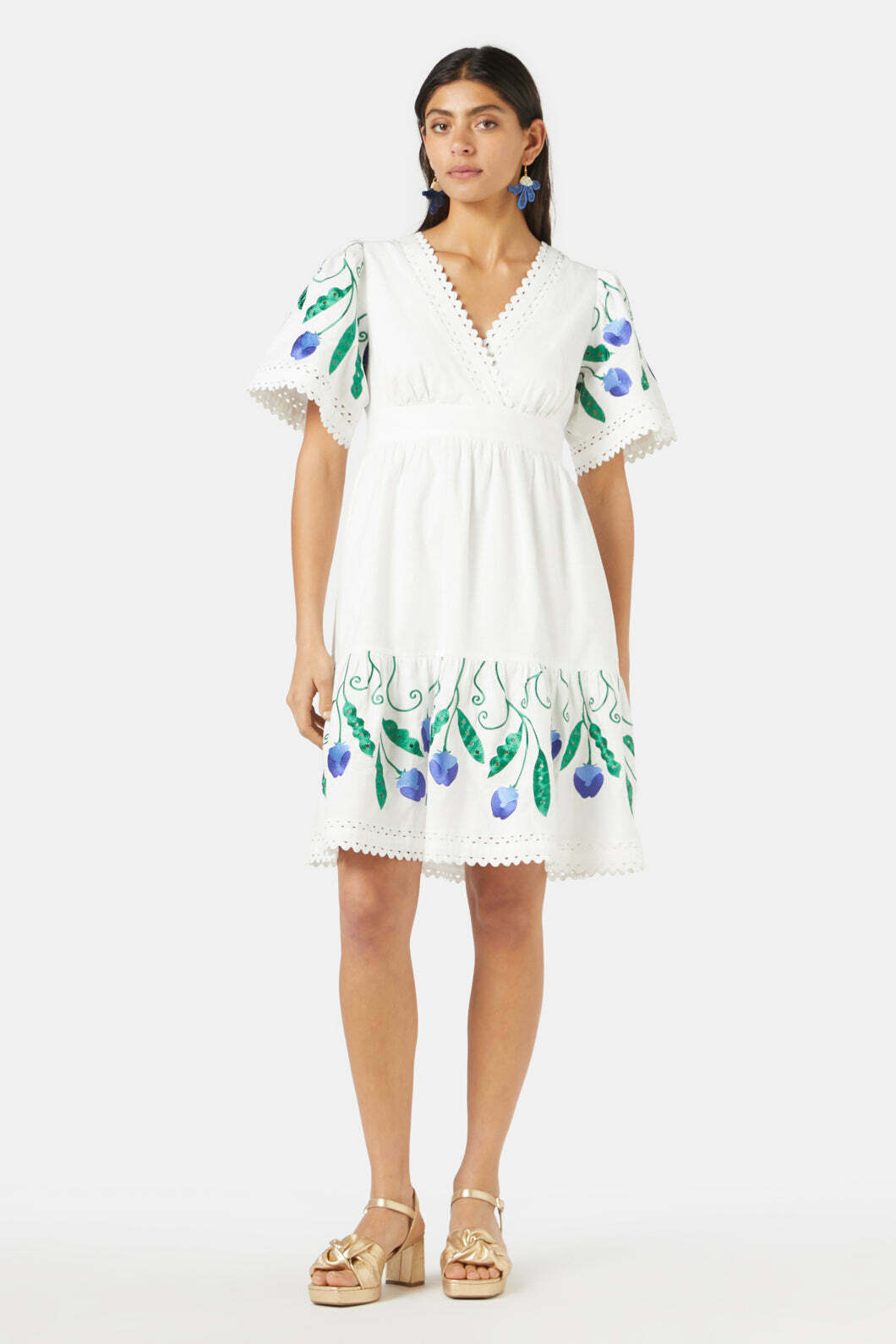 Peas Anglaise Dress