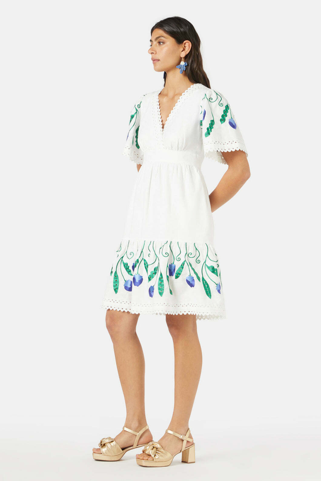 Peas Anglaise Dress