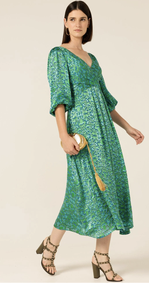 ETHEREAL EDEN MIDI DRESS