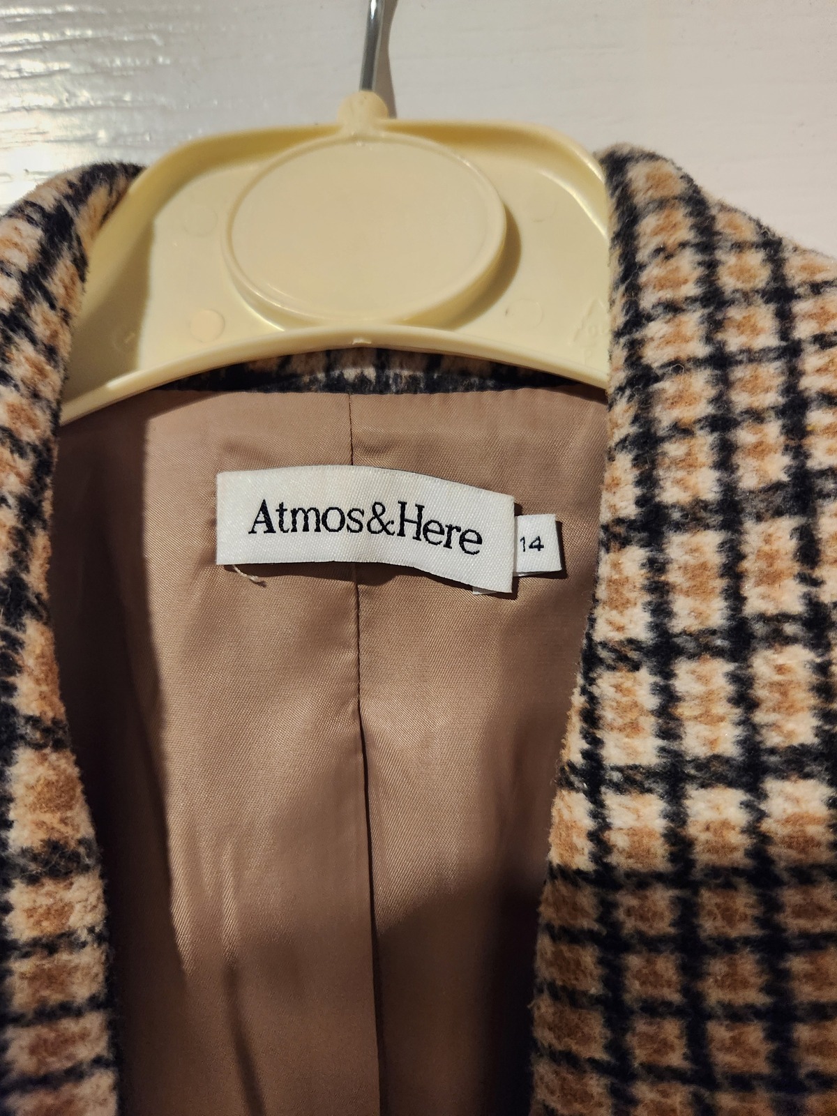 Cara wool blend coat