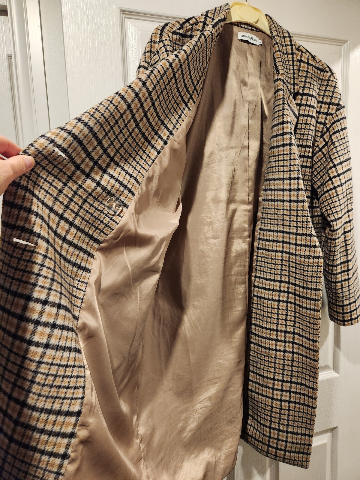 Cara wool blend coat