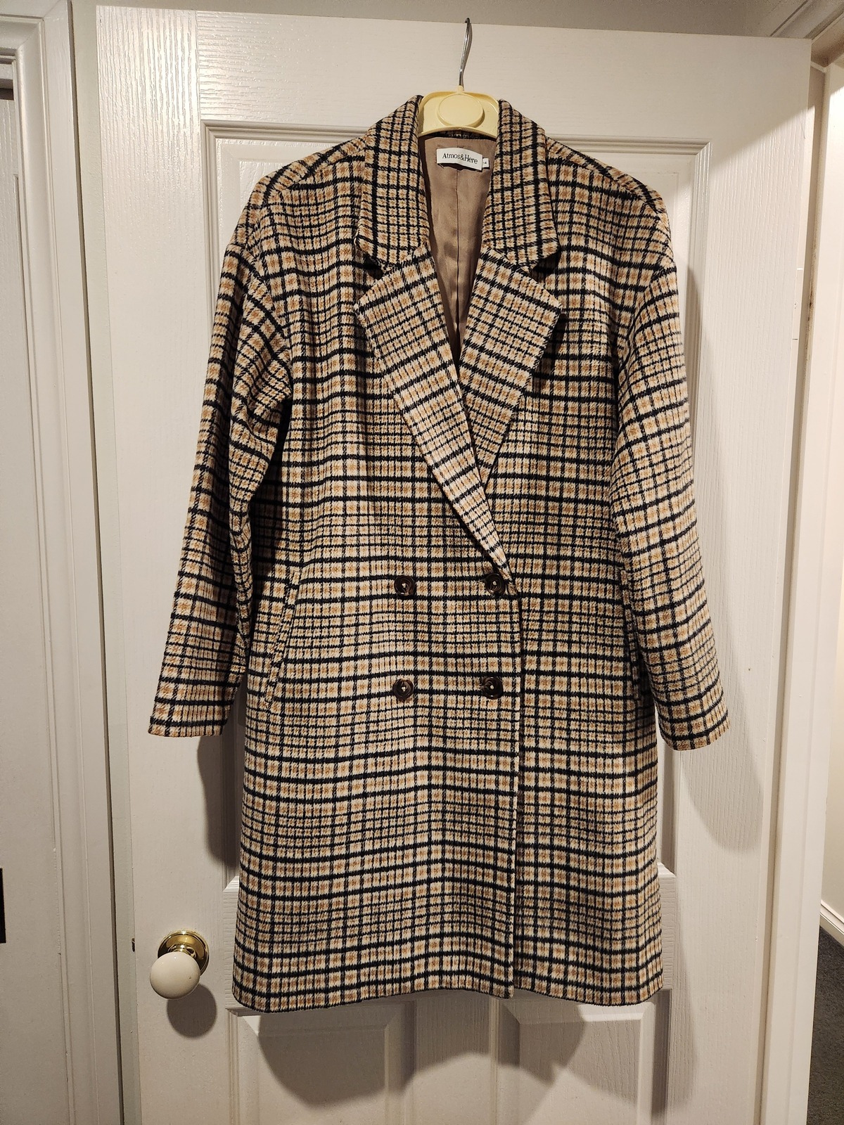 Cara wool blend coat