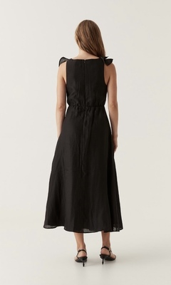 knee length dresses for ladies Genesis Midi Dress | Scarlet Red