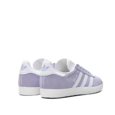 adidas gazelle silver green womens adidas Gazelle Indoor Shoes - Women's - Bliss Lilac / Core Black / Purple
