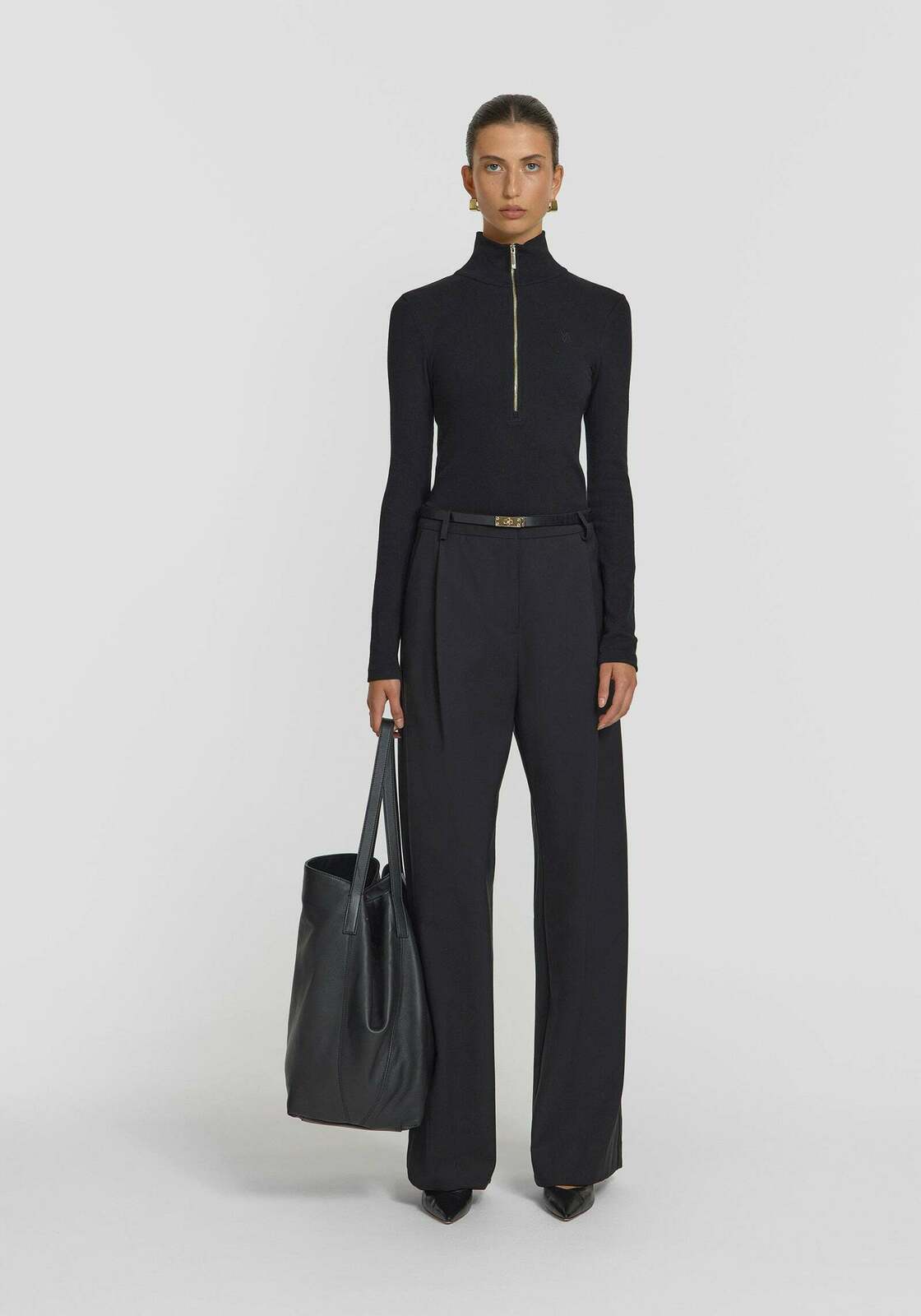 Rib Turtleneck