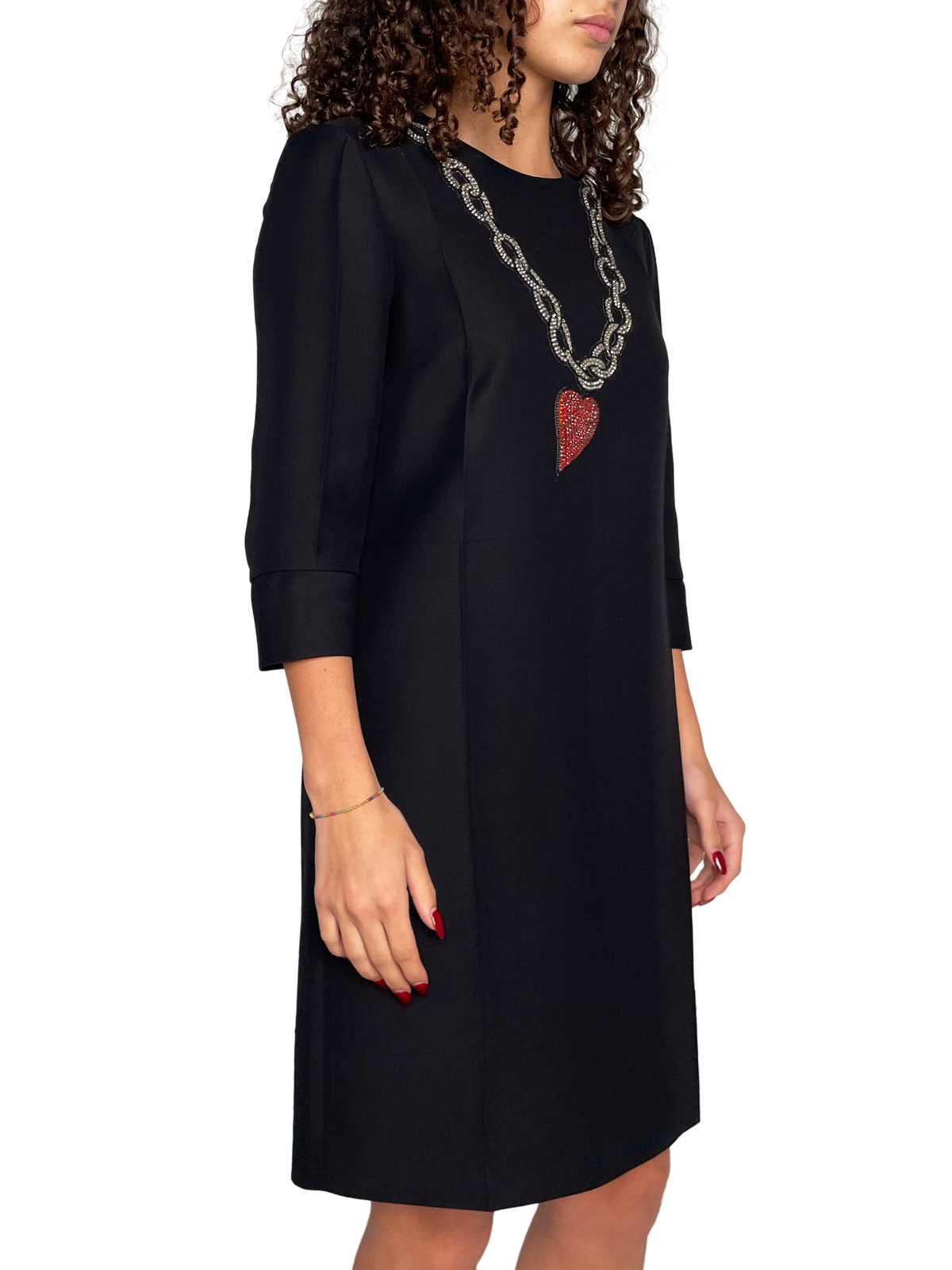 Black Short Sleeve Dress