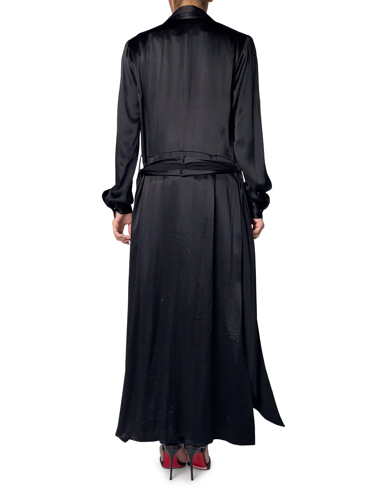 Black Silk Coat