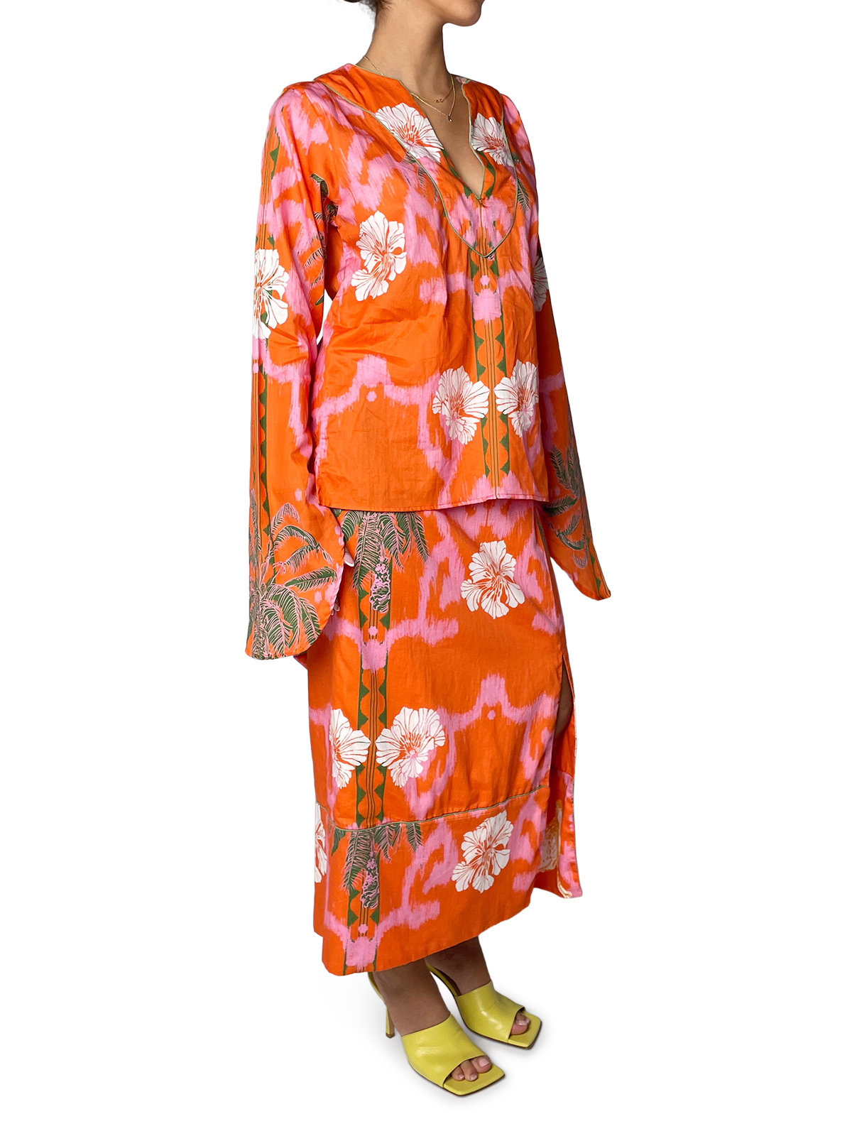 Bright Orange Skirt
