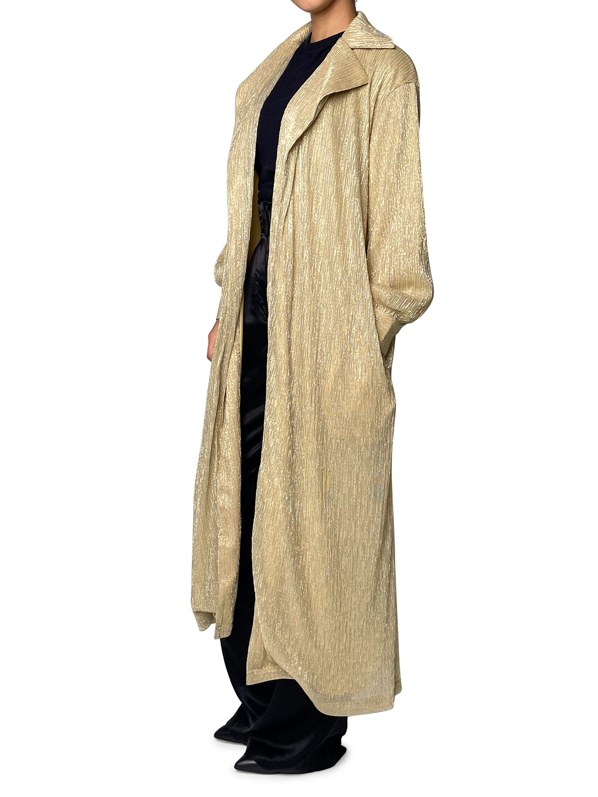 Golden Collared Lightweight Coat