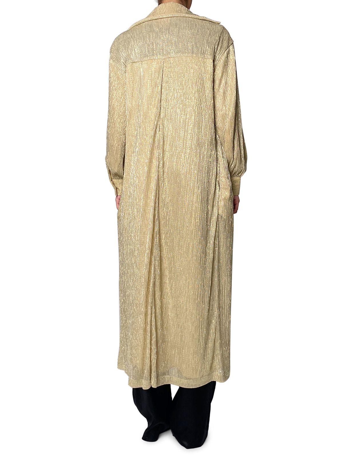 Golden Collared Lightweight Coat