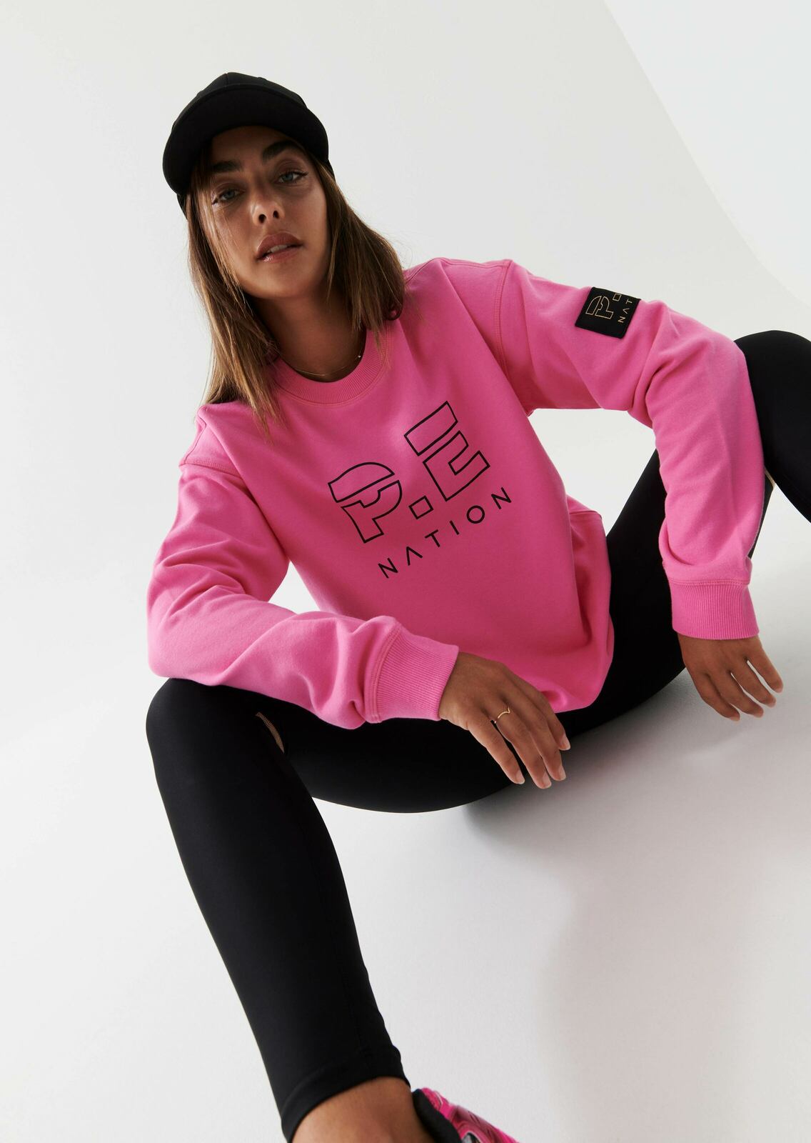 HEADS UP SWEAT IN PALOMA PINK
