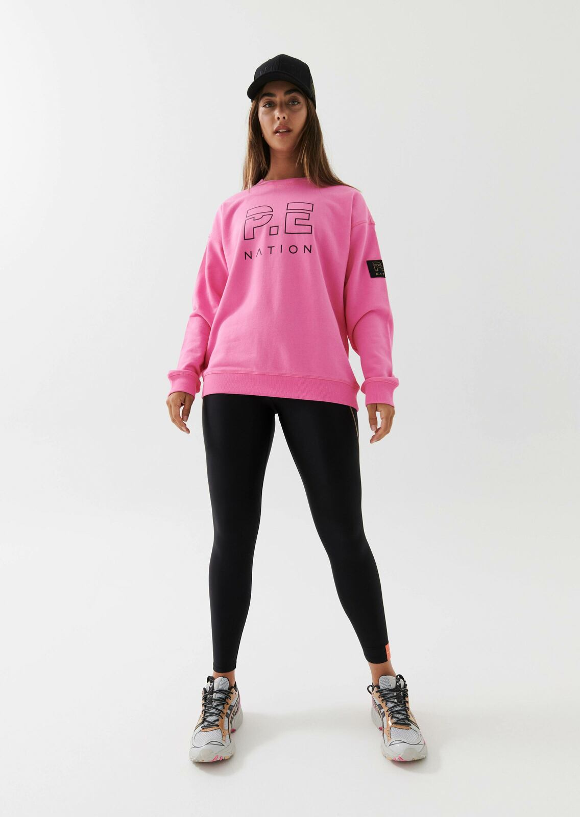 HEADS UP SWEAT IN PALOMA PINK