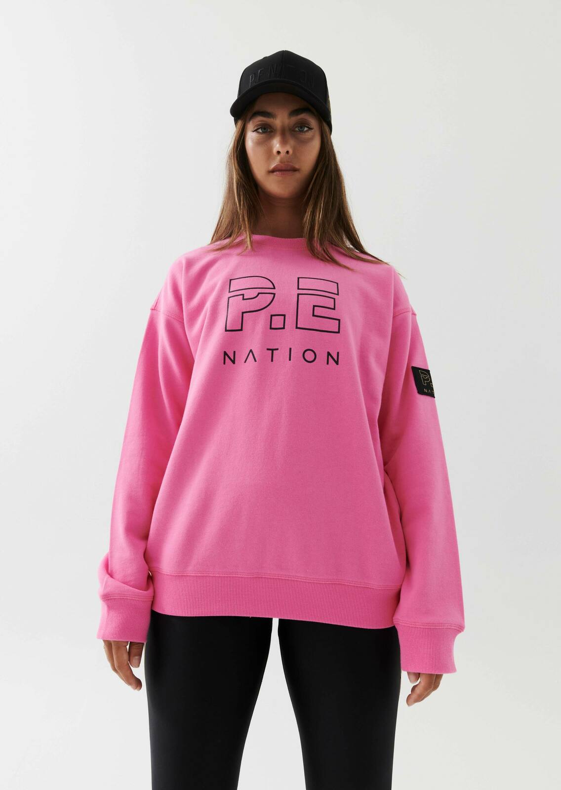 HEADS UP SWEAT IN PALOMA PINK