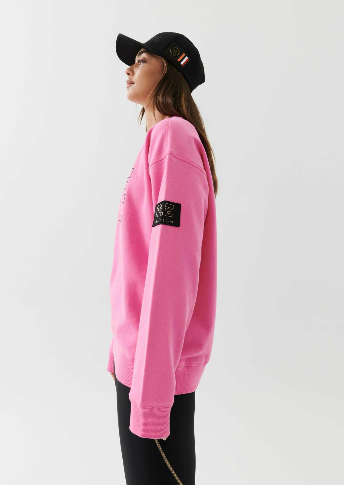 HEADS UP SWEAT IN PALOMA PINK