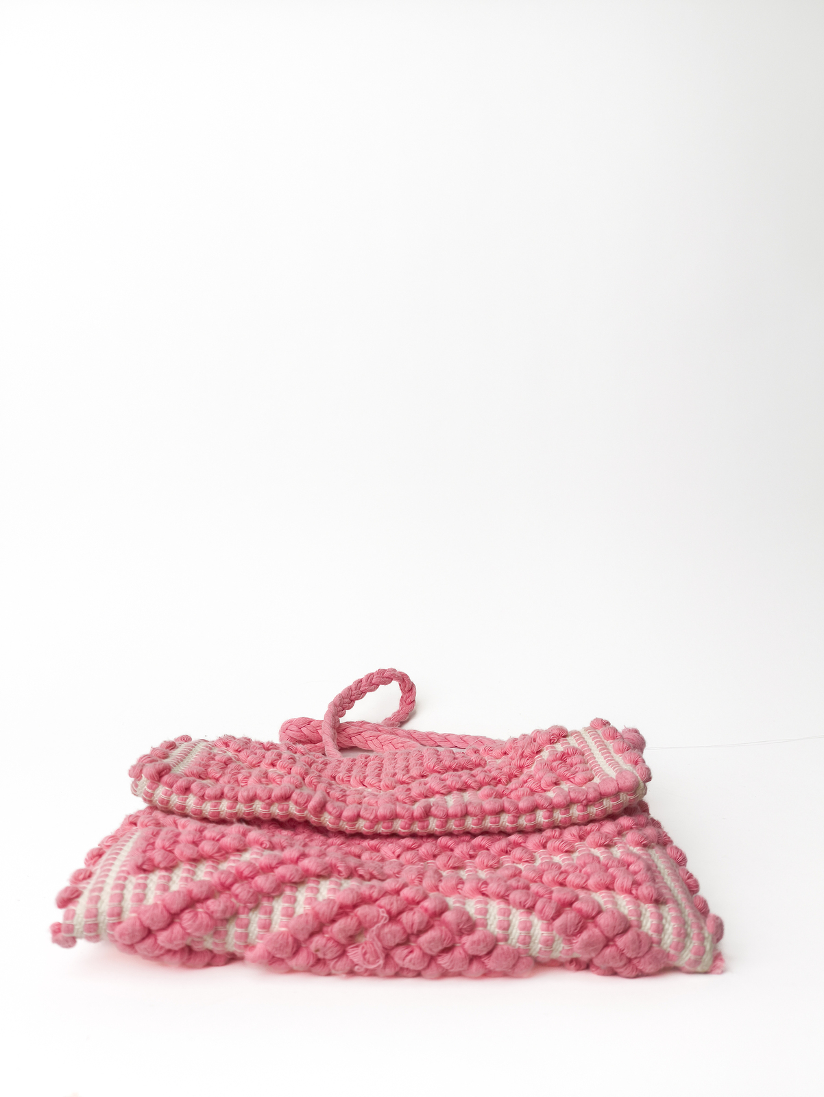 White and Pink Bag