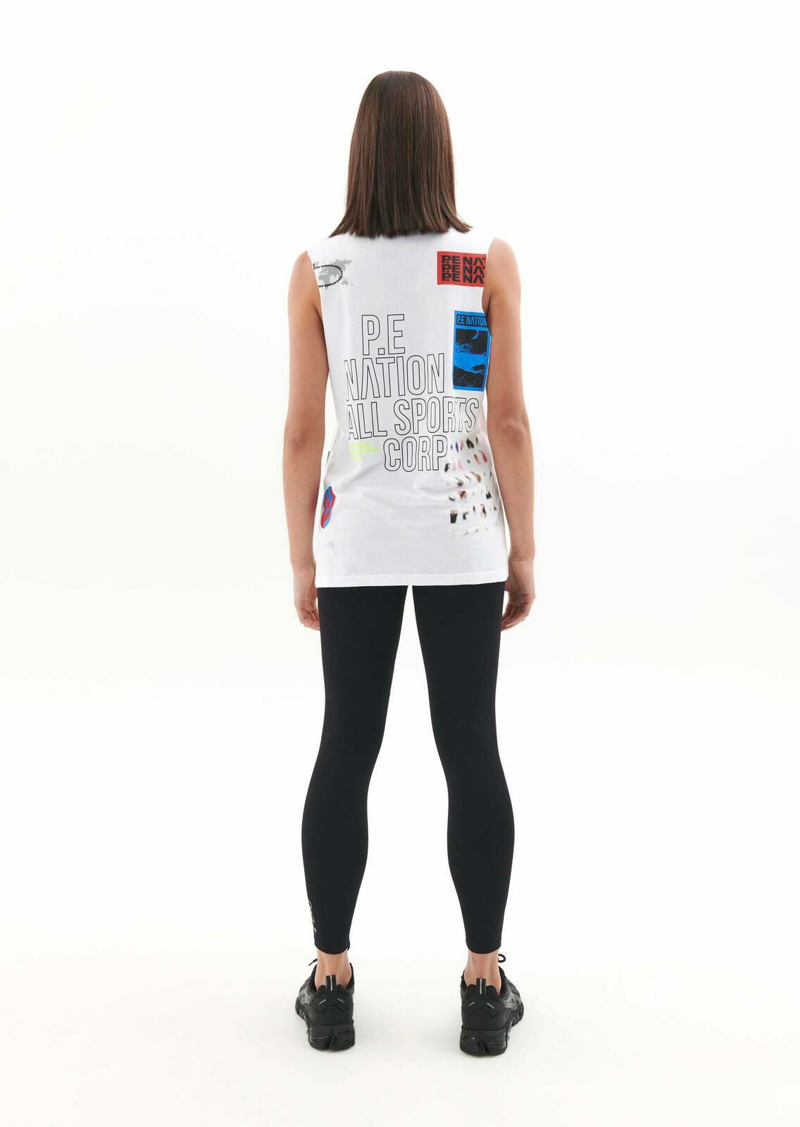 CIRCUIT TANK IN OPTIC WHITE