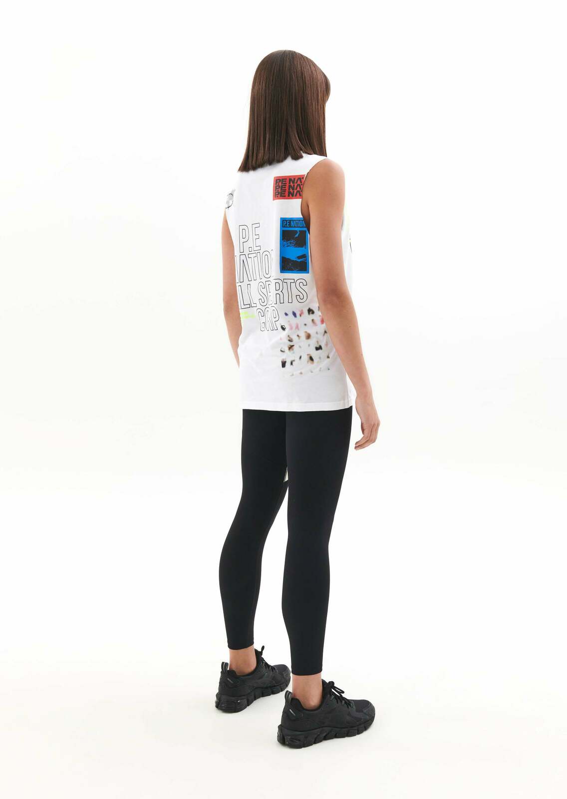 CIRCUIT TANK IN OPTIC WHITE