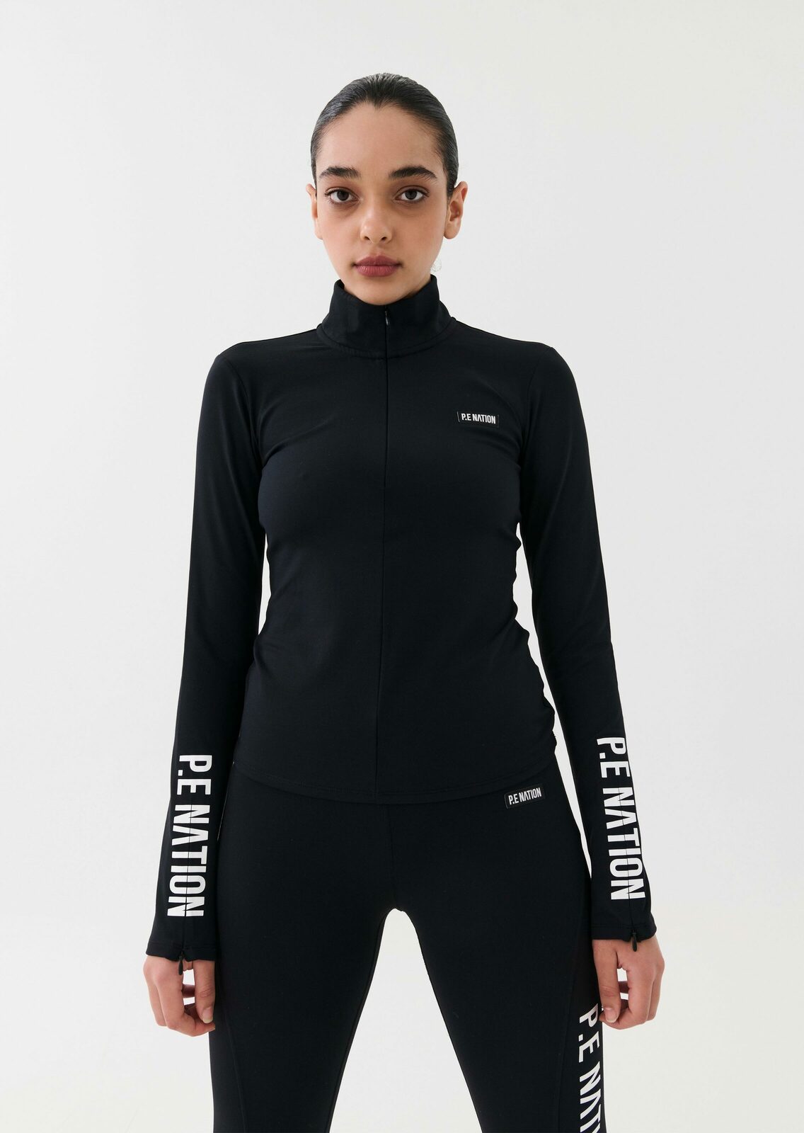 SLALOM LS TOP IN BLACK