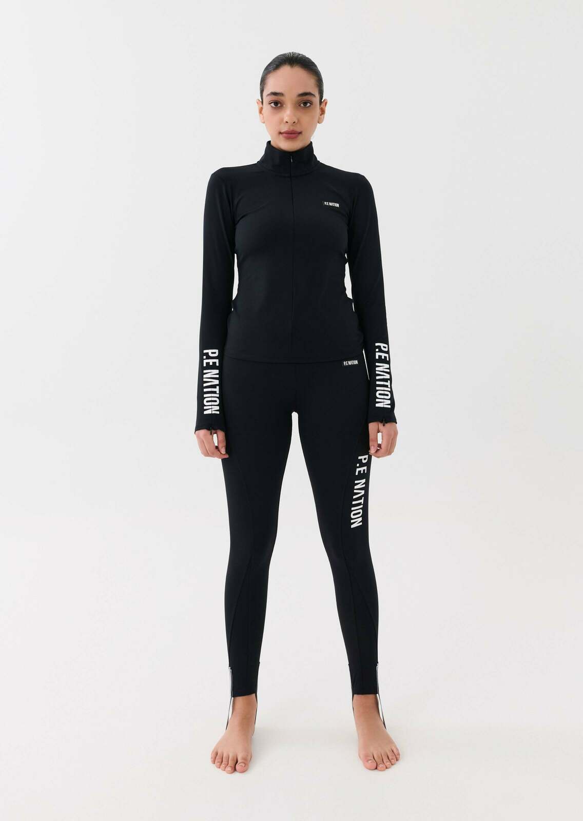 SLALOM LS TOP IN BLACK