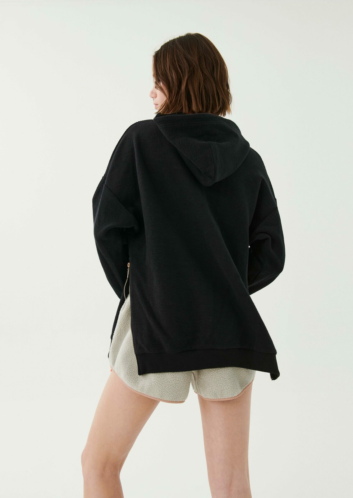 EXTRA TIME HOODIE IN BLACK