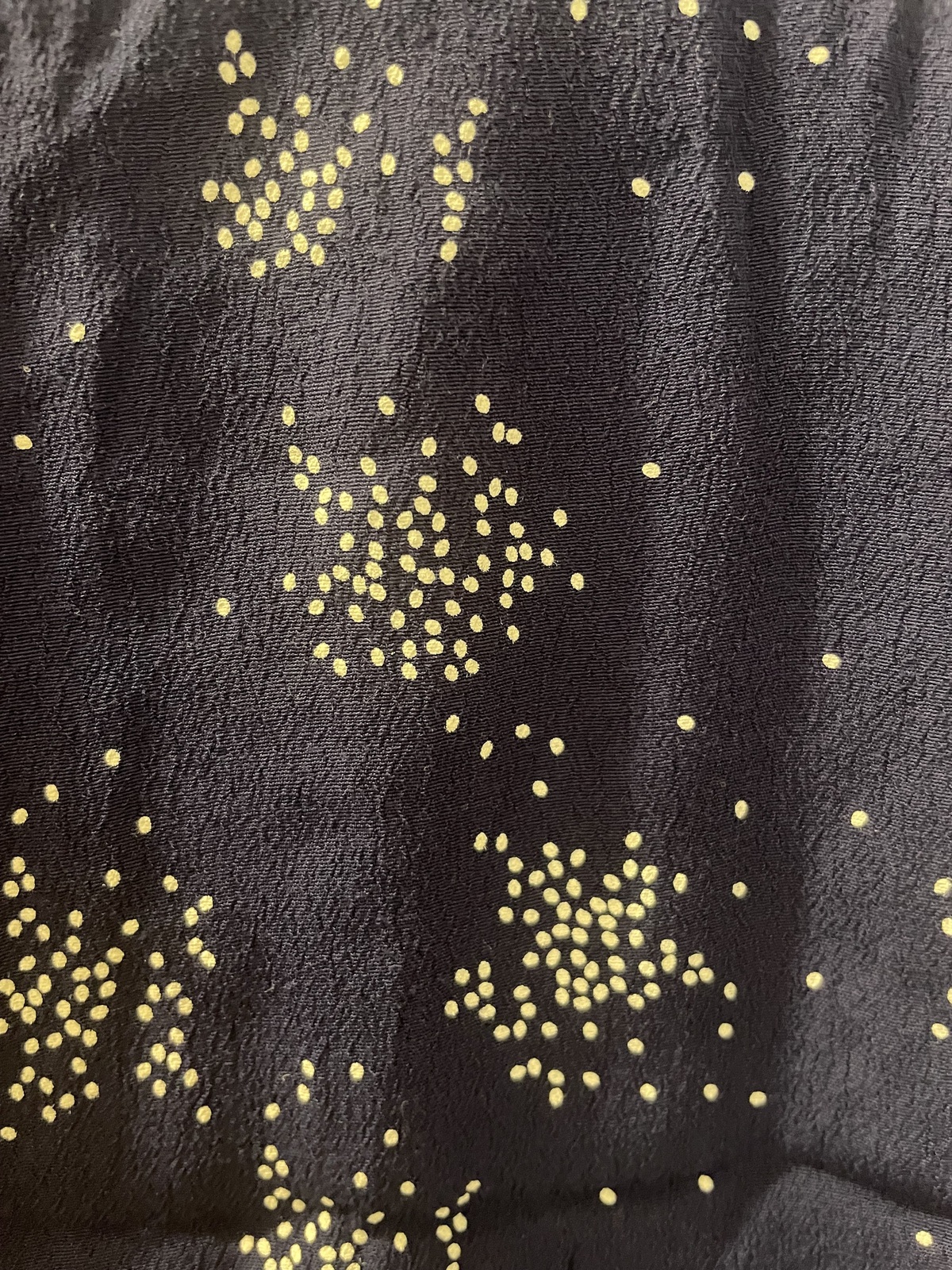 Navy Print TAHLIA Dress