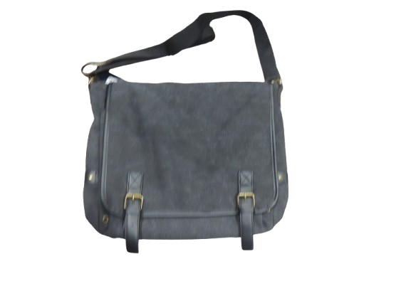 Satchel & Messenger bag charcoal Coloured