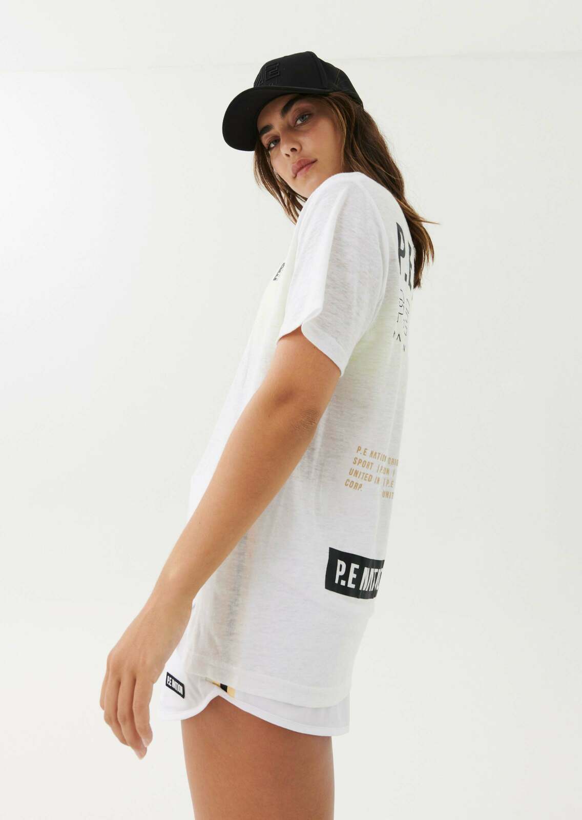 BASE JUMP TEE IN WHITE