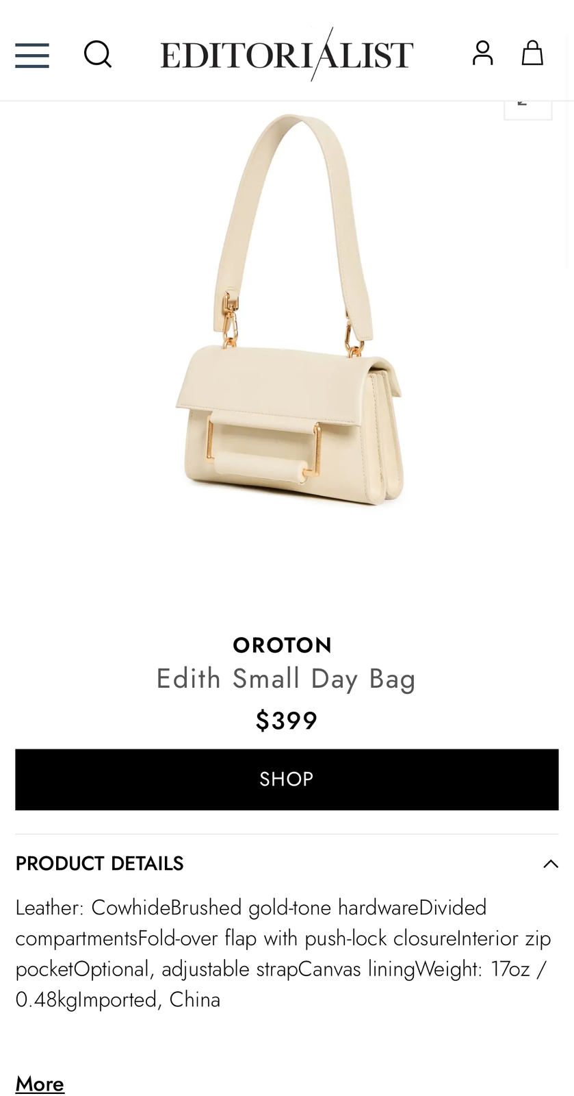 Edith Small bag (Tan)