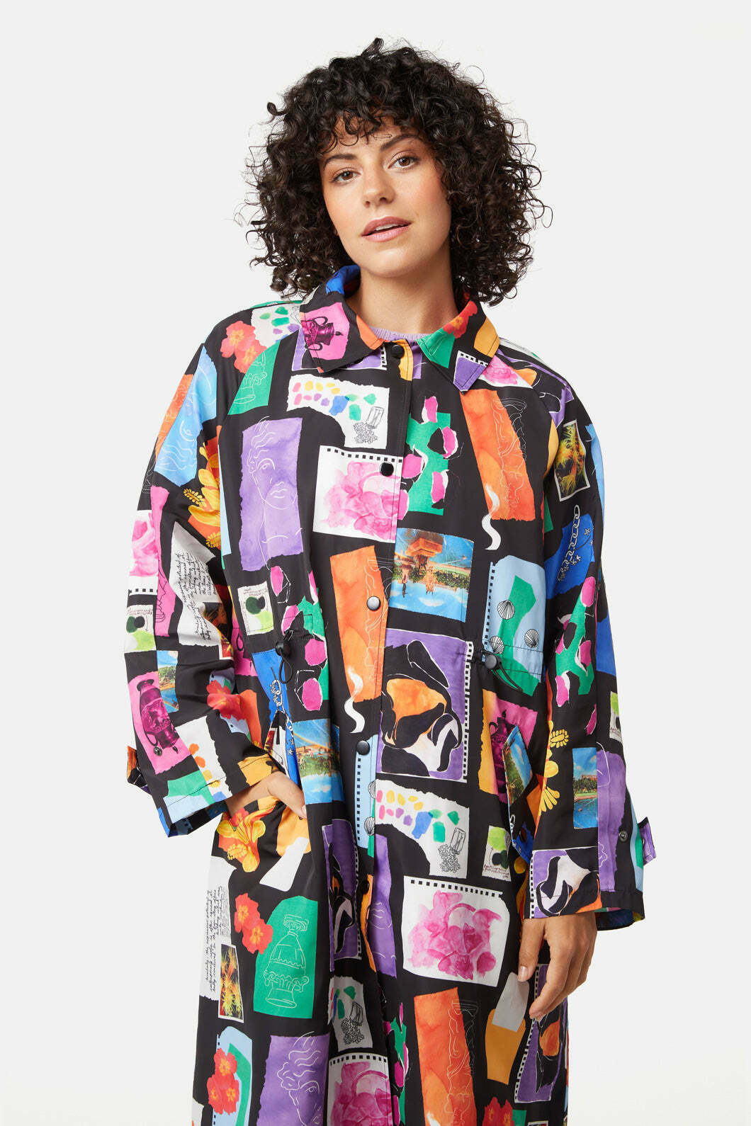 Visual Diary Trench Coat