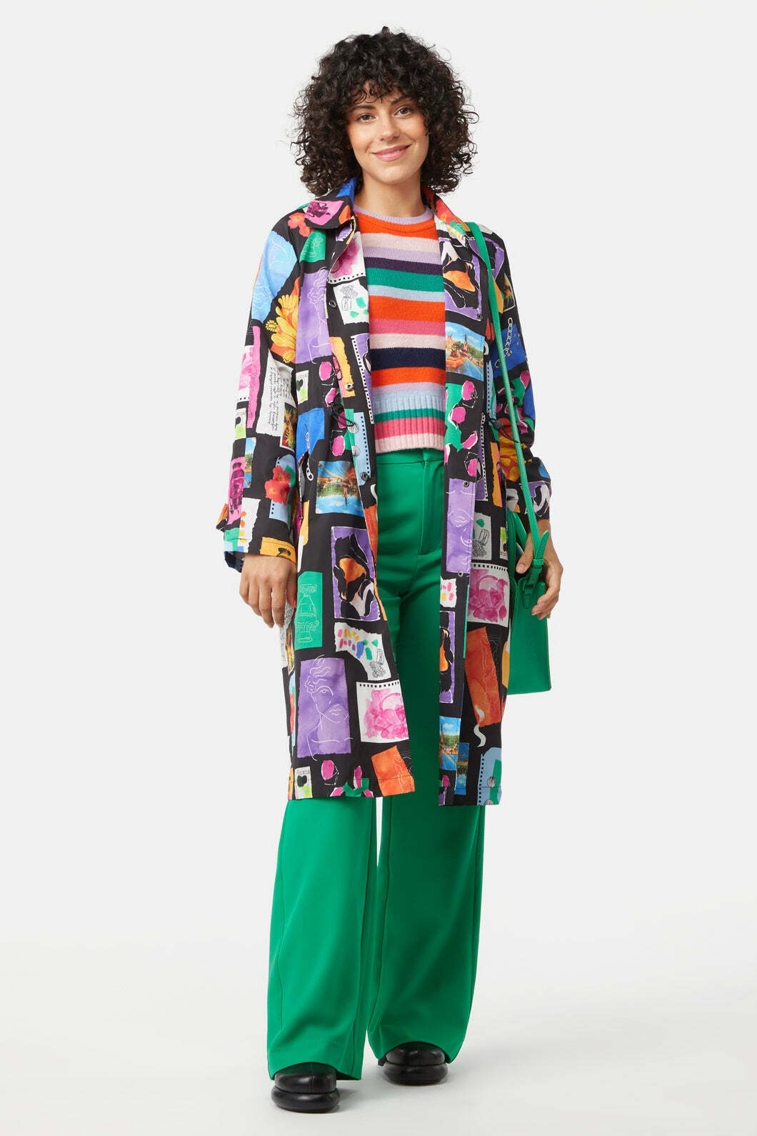 Visual Diary Trench Coat