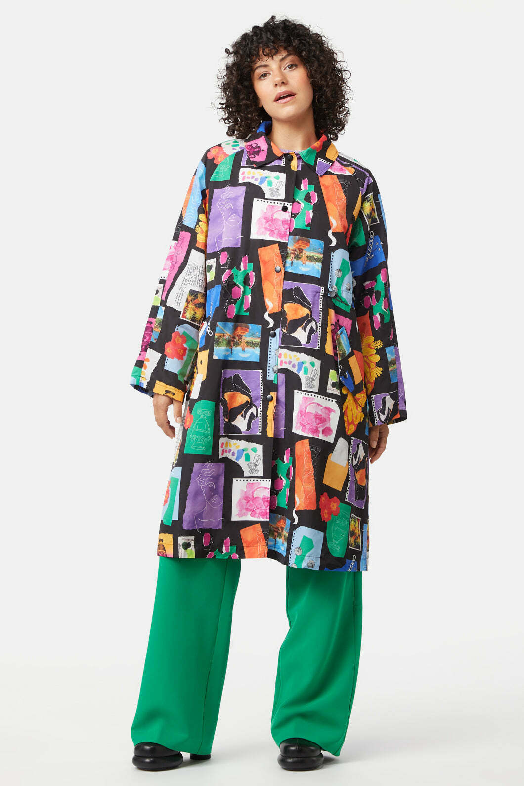 Visual Diary Trench Coat