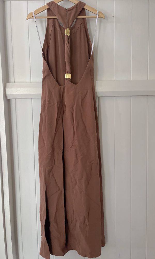 Intrigue Twist Back Midi Dress 10