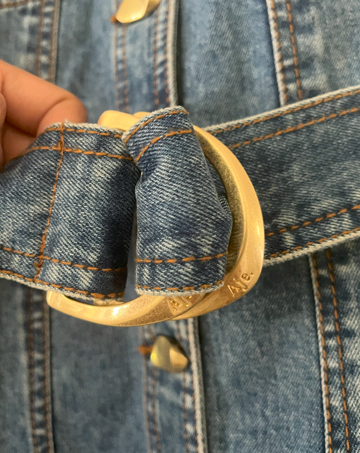 Darcie Denim Mini Dress AU8