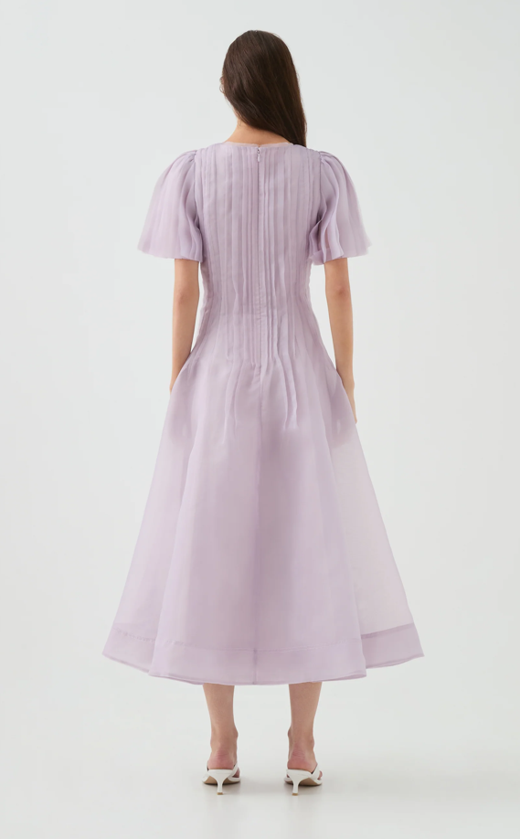Nova Pleated Midi Dress 10