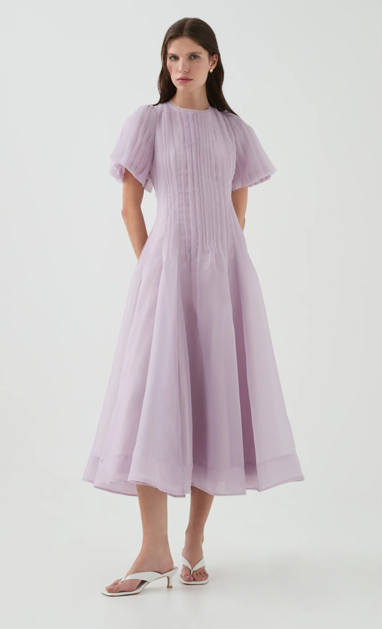 Nova Pleated Midi Dress 10