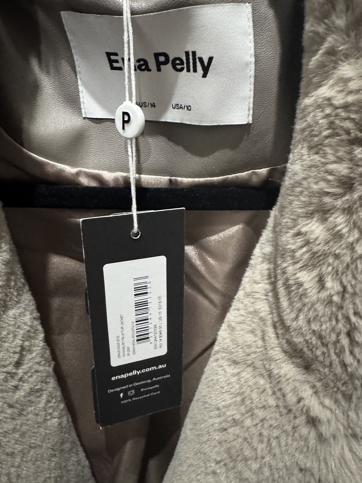 Faux fur jacket 