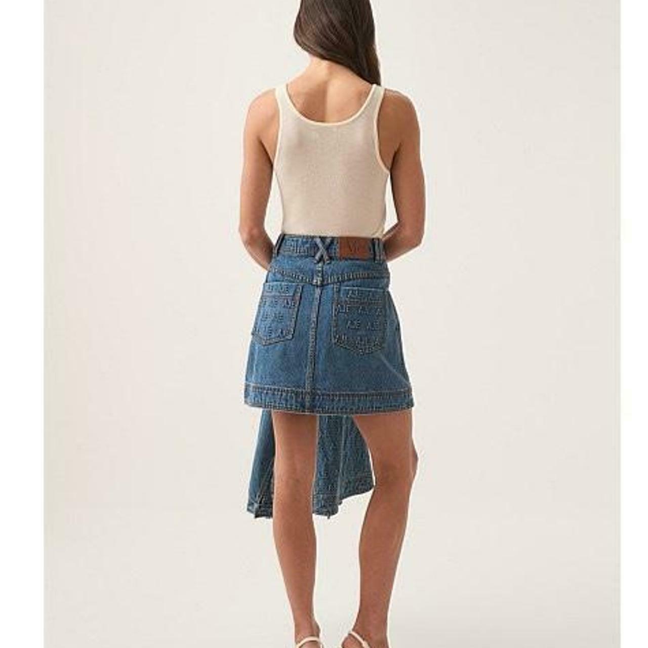 denim skirt AU8