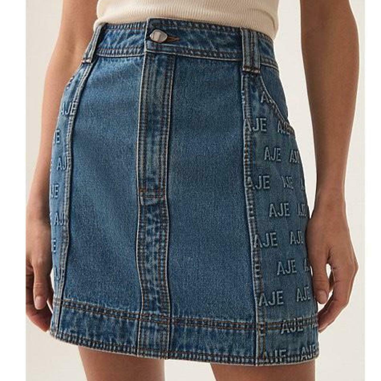 denim skirt AU8