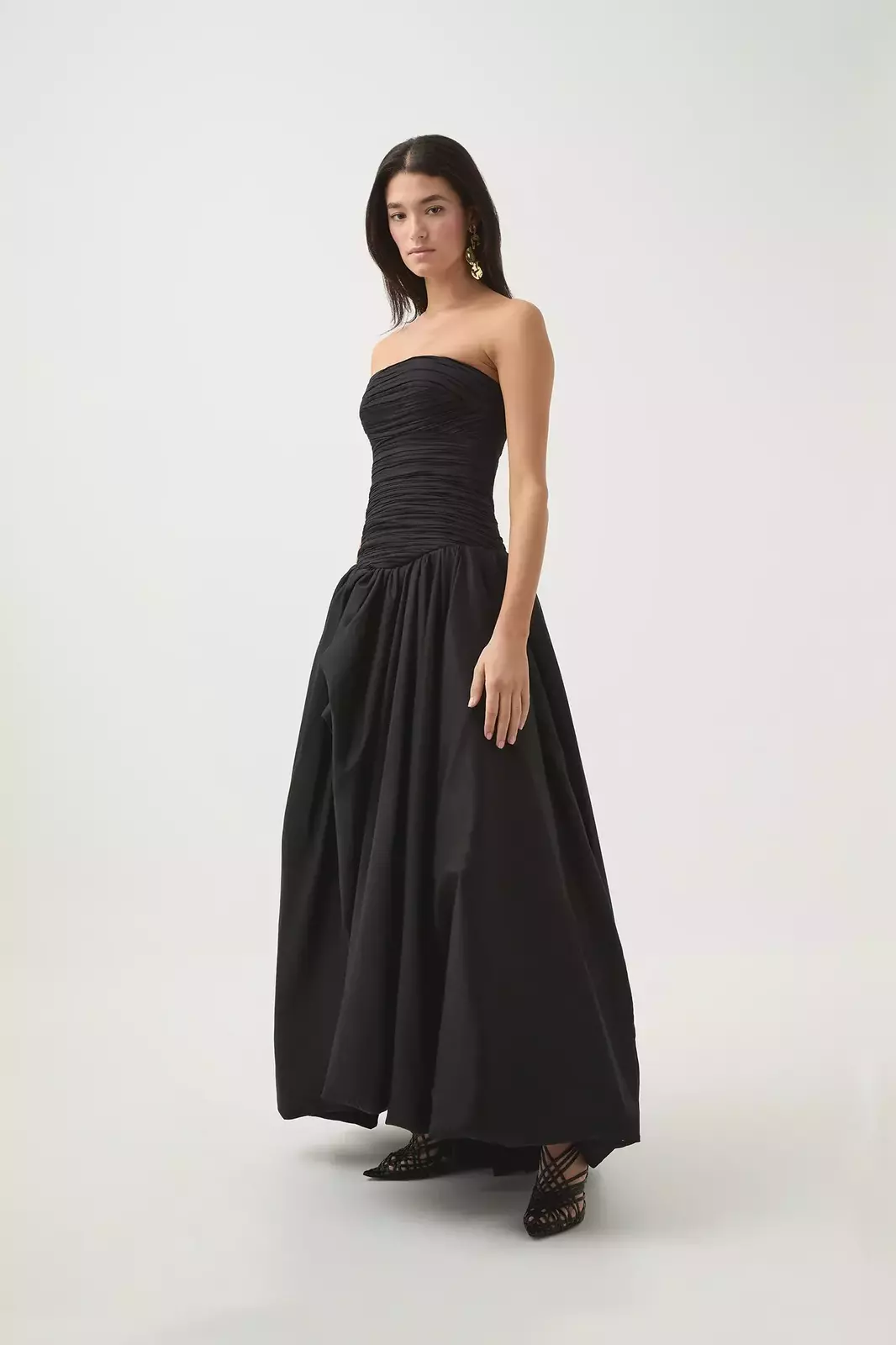 Violette Bubble Hem Maxi Dress