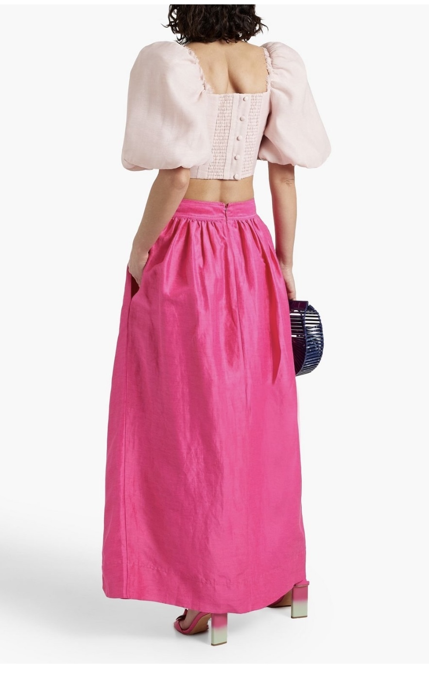 Vanades Cut Out Ring Midi Dress - Size 12