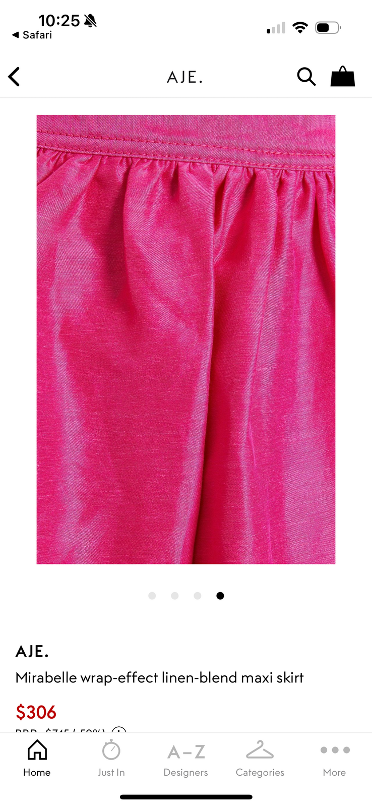 Vanades Cut Out Ring Midi Dress - Size 12