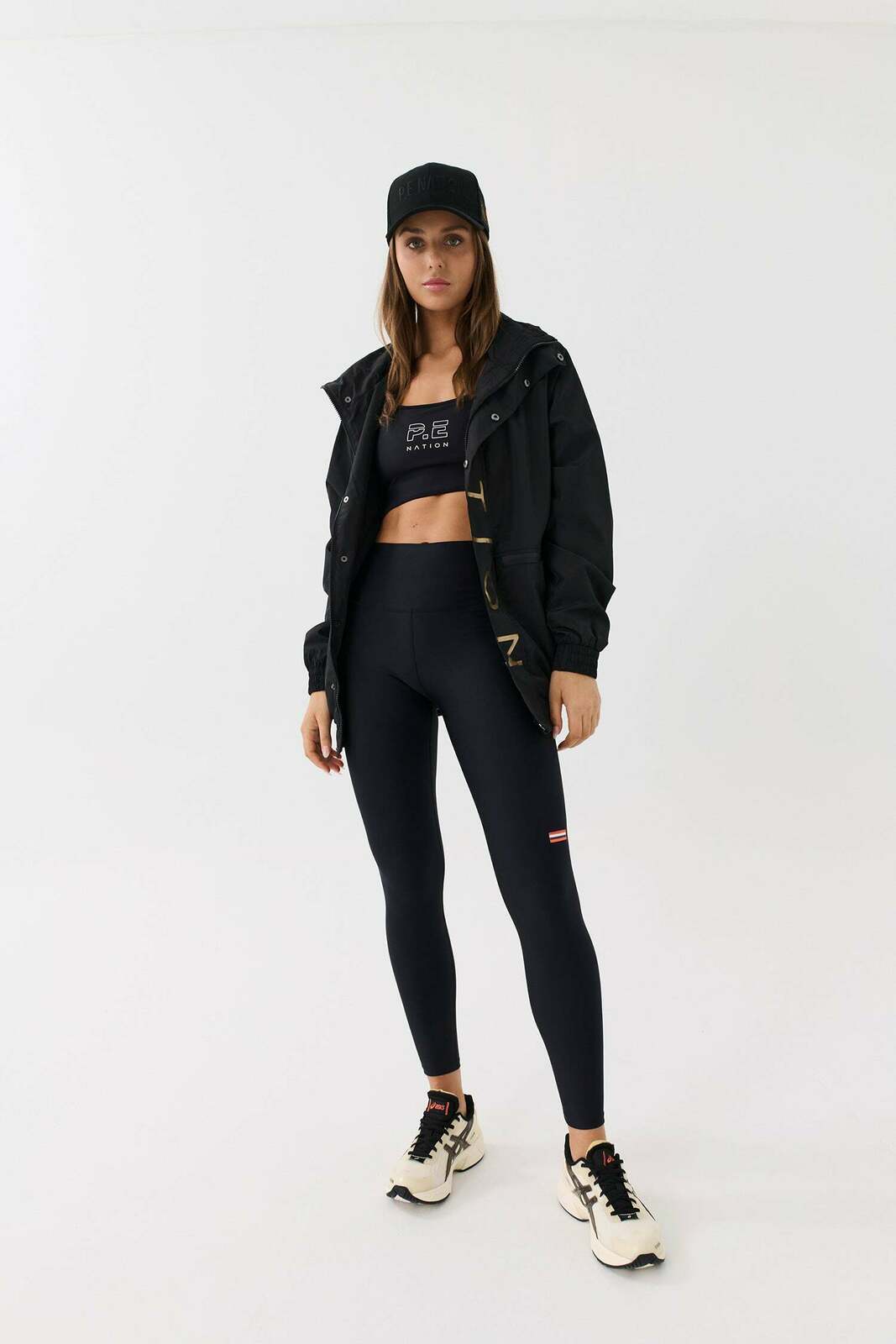 BLOCKSHOT JACKET IN BLACK