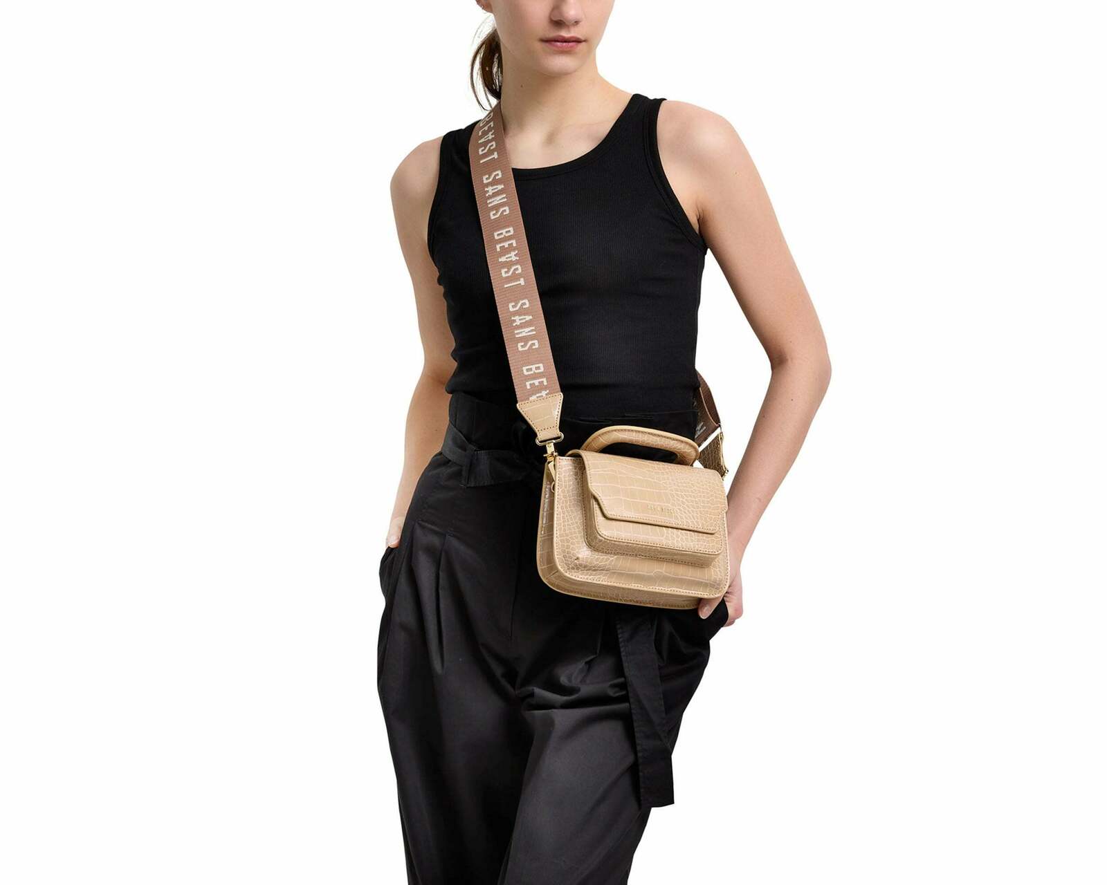Barricade Bag Strap - Almond + Vanilla